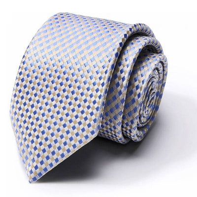 Gravata Masculina Branca