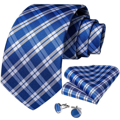 Gravata Escocesa Azul