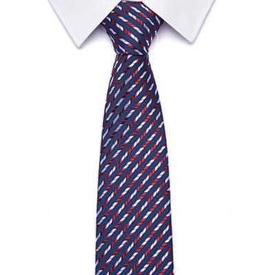 Gravata Preta E Vermelha