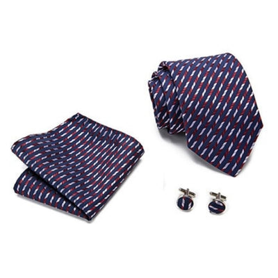 Gravata Preta E Vermelha