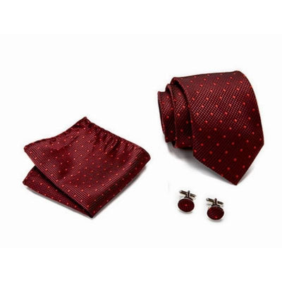 Gravata Vermelha Escura