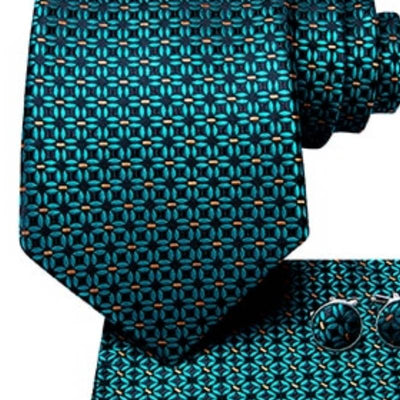 Gravata Verde E Amarela