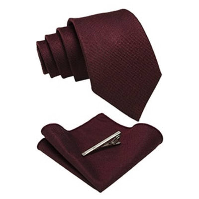 Gravata Borgonha Escura