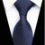 Padrão Quadriculado De Gravata Azul Marinho Com Mini Bolinhas Brancas
