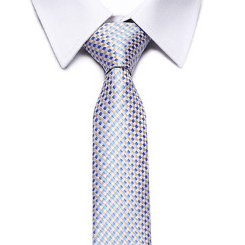 Gravata Masculina Branca