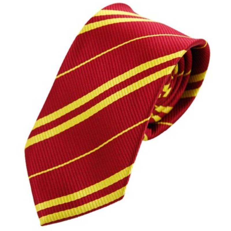 Gravata Vermelha E Amarela
