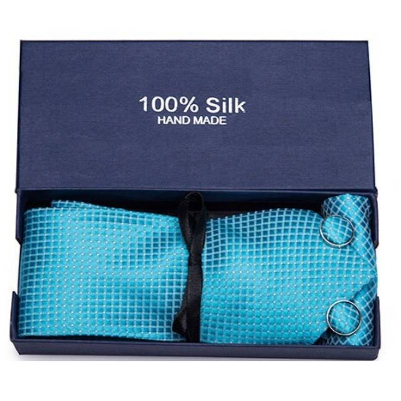 Gravata Azul Celeste