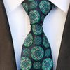 Gravata Estampada Verde