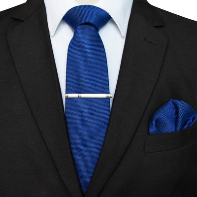Gravata De Lã Azul