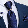 Gravata Masculina Azul Marinho