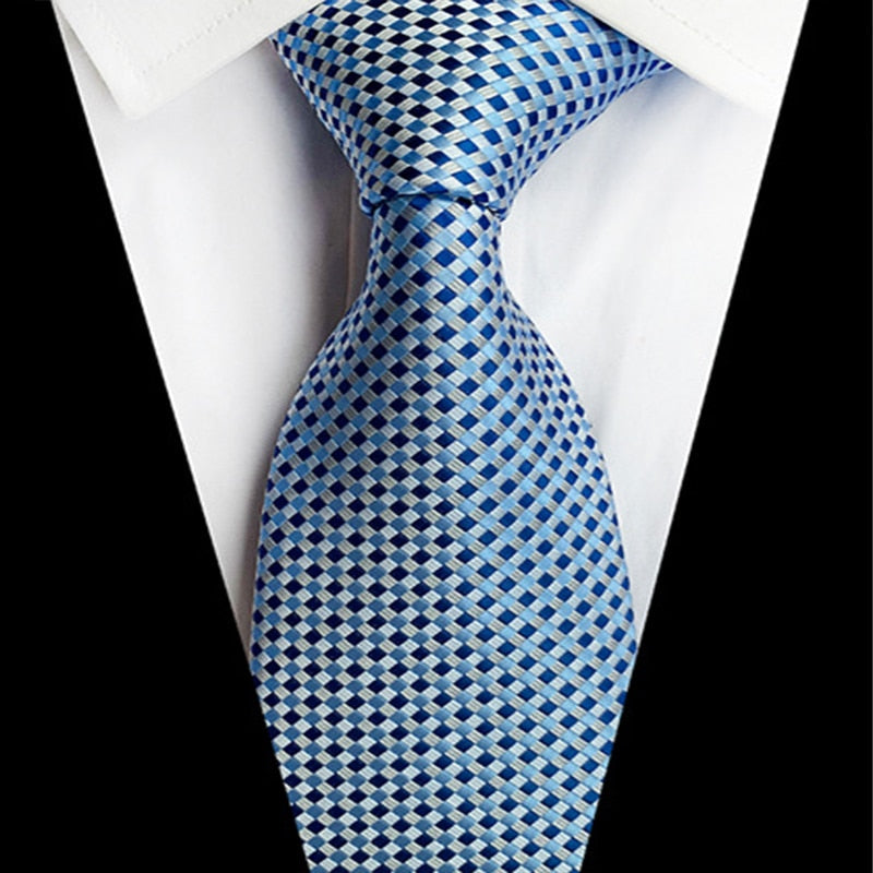 Gravata De Bolinhas Azul Claro
