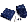 Gravata Azul Meia-Noite
