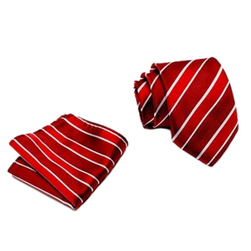 Gravata De Seda Vermelha