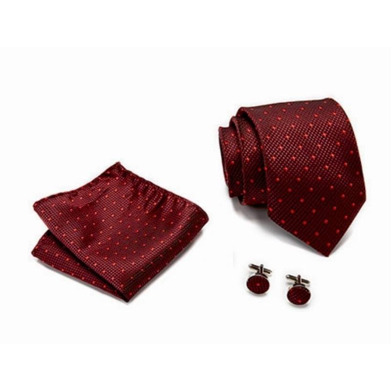 Gravata Vermelha Escura