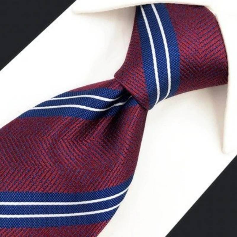 Gravata Vermelha Azul