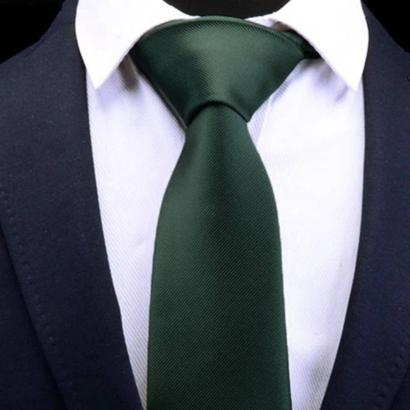 Gravata De Seda Verde