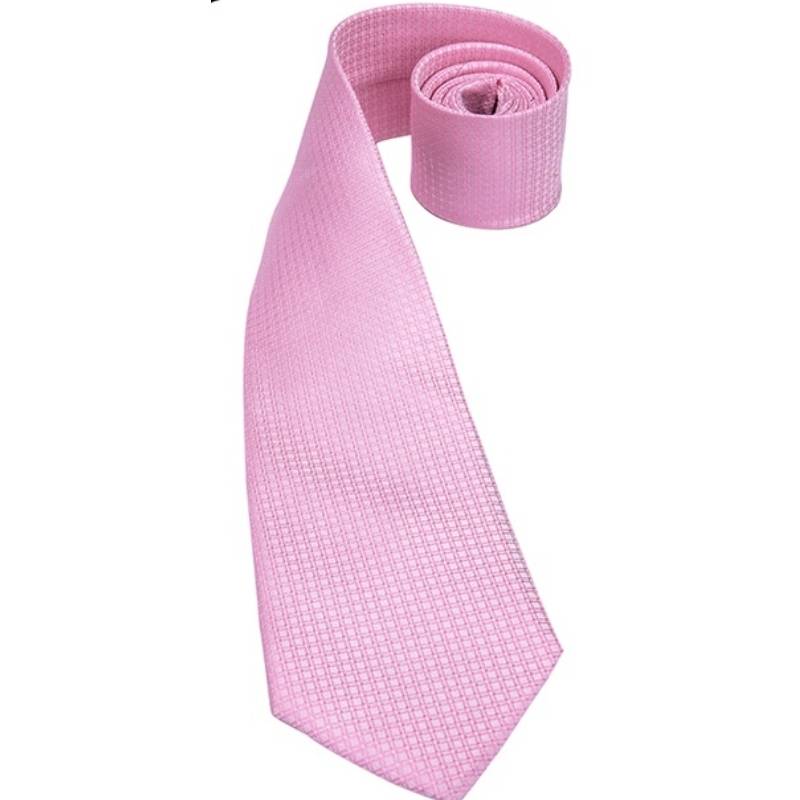 Gravata De Seda Rosa